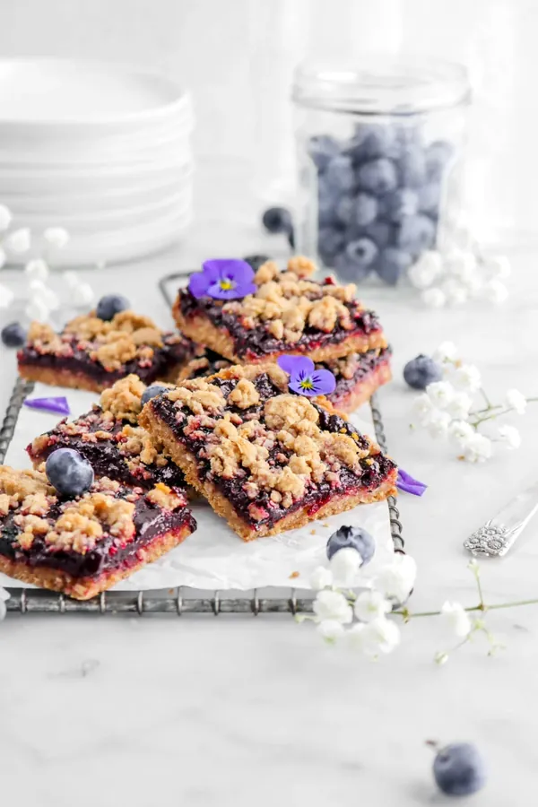 Blueberry Crumble Bars