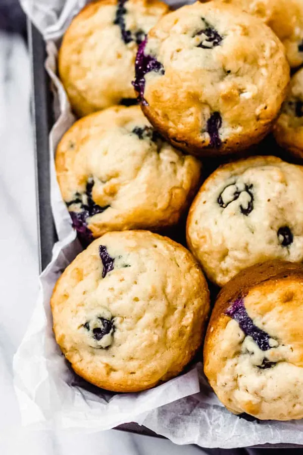 Blueberry Oat Muffins