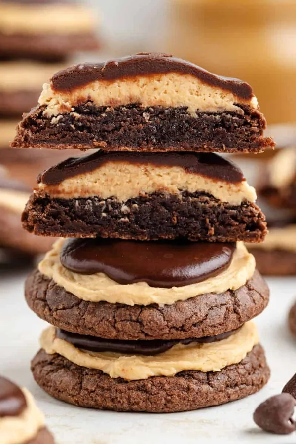 Buckeye Brownie Cookies Recipe