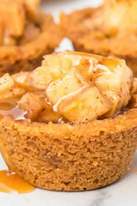Caramel Apple Crisp Bites
