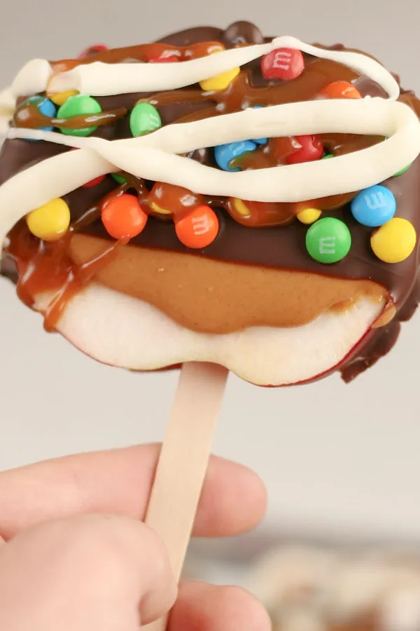 Caramel Apple Slices
