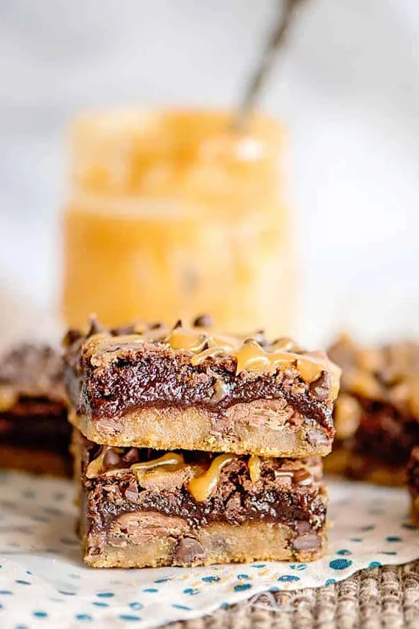 Caramel Brookies
