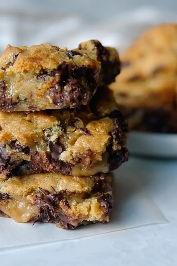 Caramel Chocolate Chip Bars