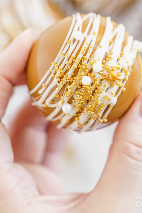 Caramel Hot Cocoa Bombs