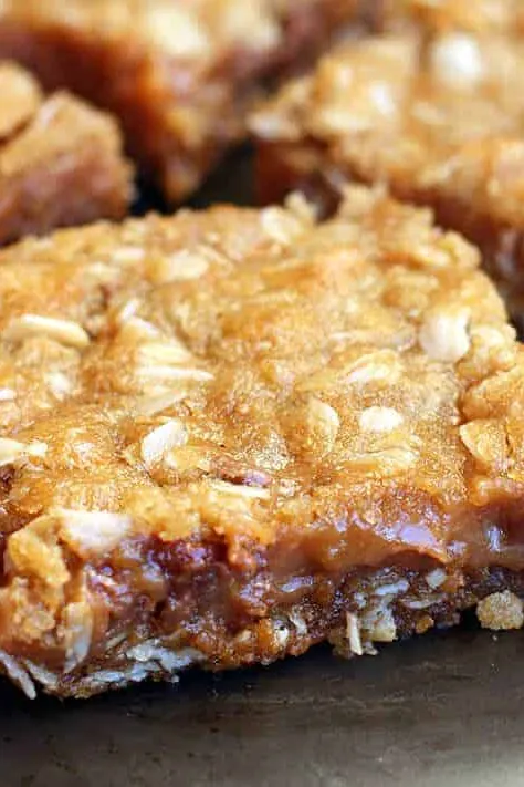 Chewy Chocolate Caramel Bars