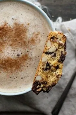 Chocolate Cherry Almond Biscotti