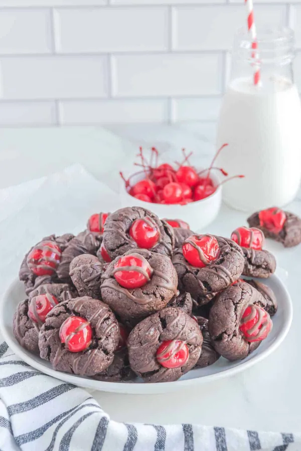 Chocolate Cherry Cookies