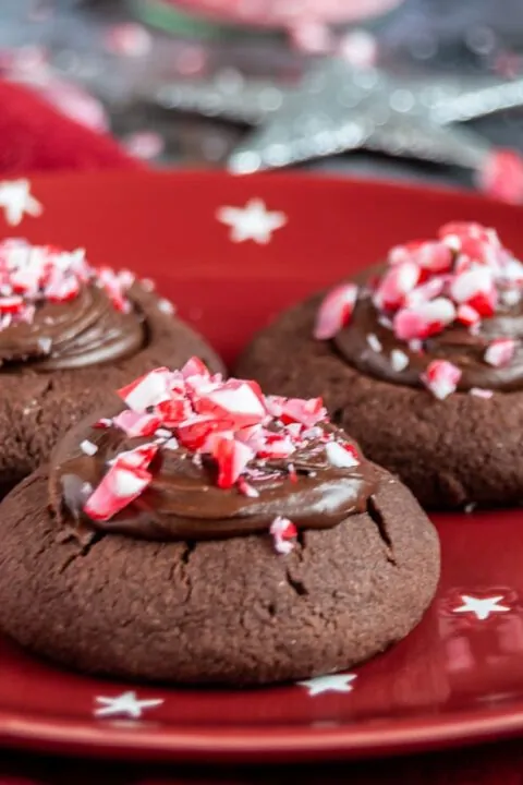 Chocolate Peppermint Cookies