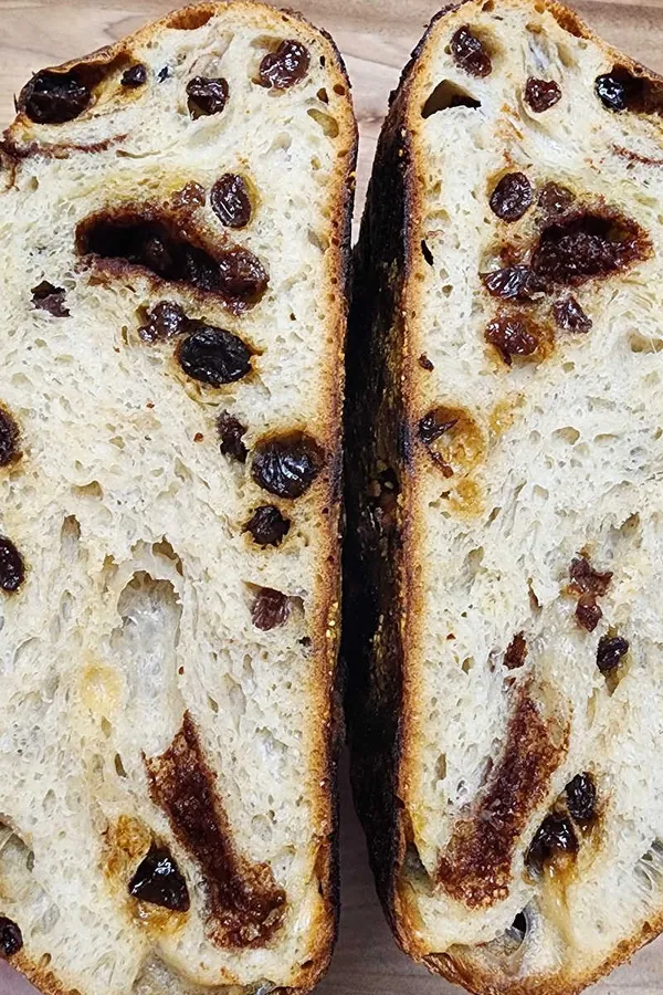 Cinnamon Raisin Sourdough Bread