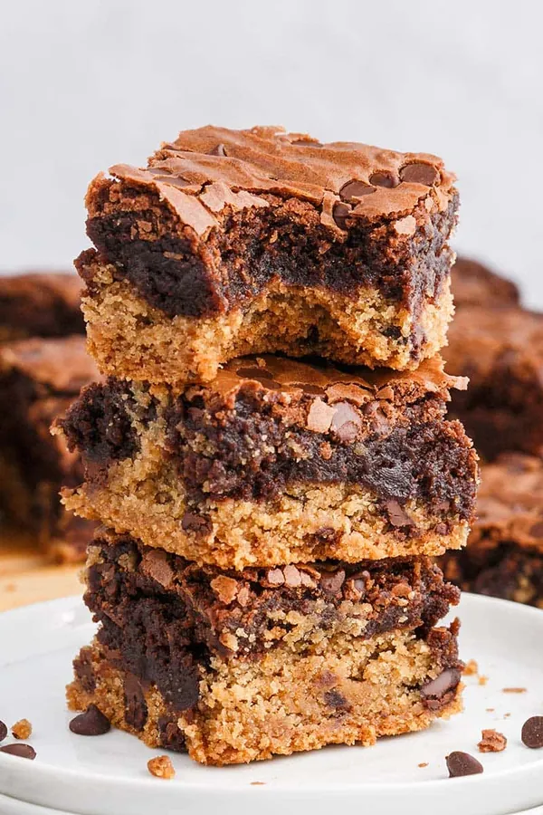 Cookie Brownie Bars