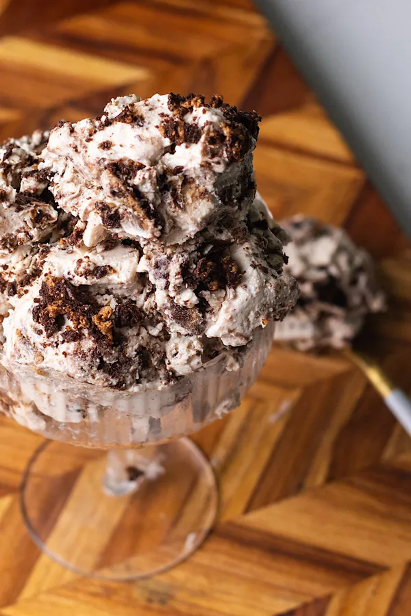 Cottage Cheese Cookies & Cream Ice Cream (High Protein)