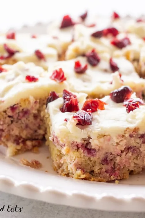 Cranberry Bliss Bars