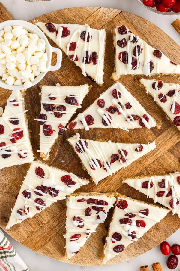Cranberry Bliss Bars