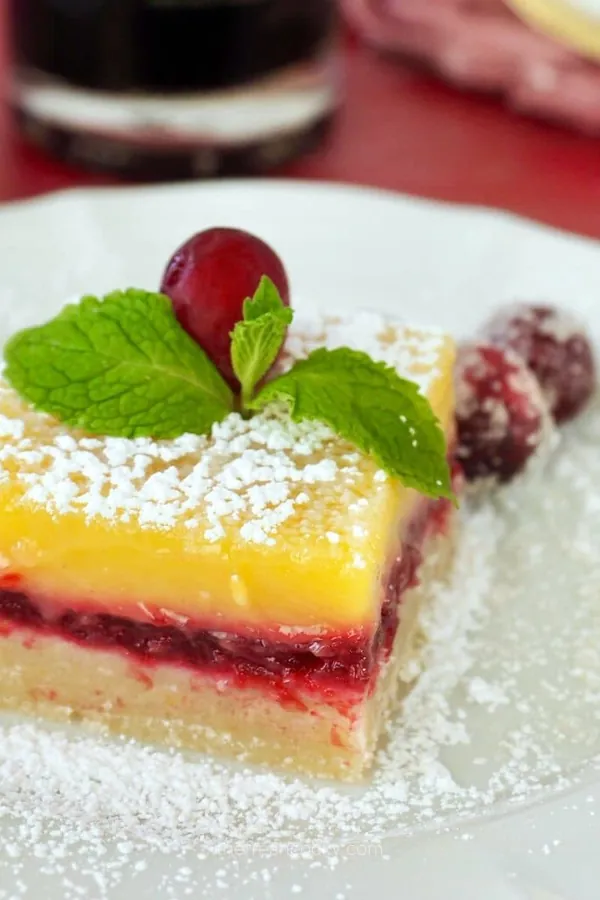 Cranberry Lemon Bars NYT Recipe