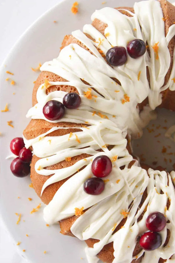 Cranberry Orange Bundt Cake Recipe