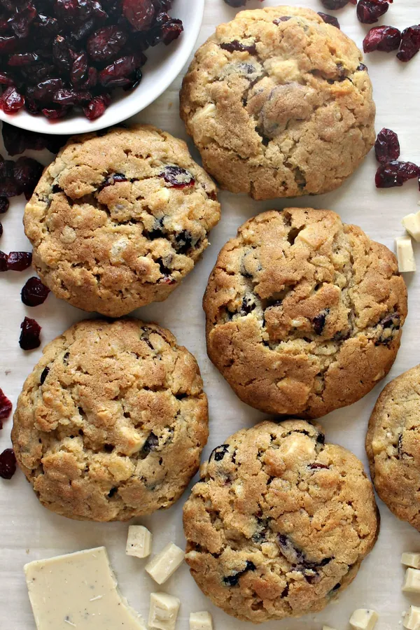Cranberry White Chocolate Cookies