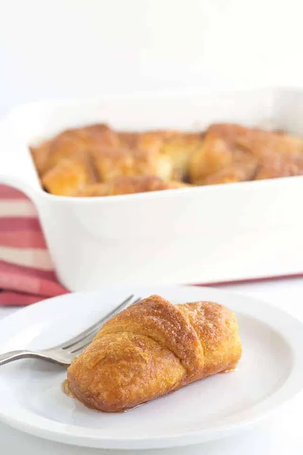Crescent Roll Apple Dumplings