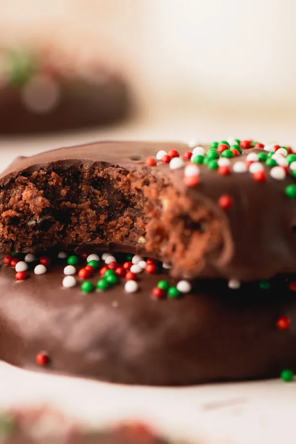 Double Chocolate Mint Cookies