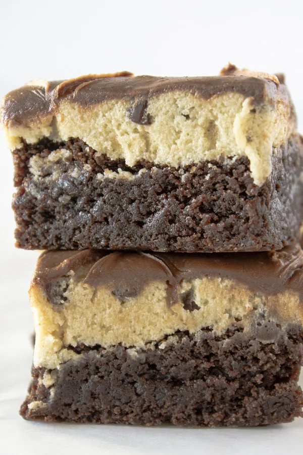 Easy Cookie Dough Brownies