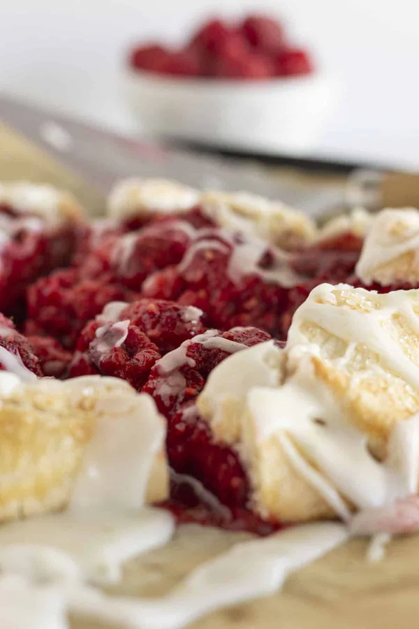 Easy Fresh Raspberry Galette Recipe