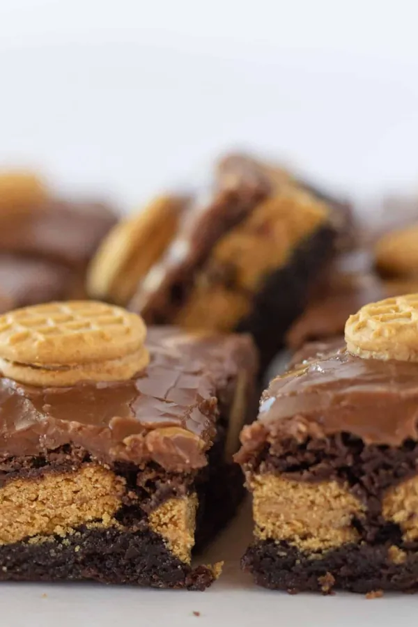 Easy Nutter Butter Brownies Recipe