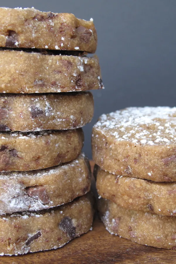 Espresso Shortbread Cookies