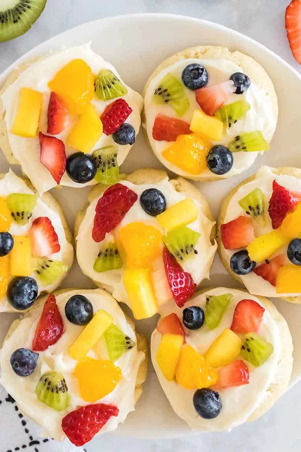Fruit Pizza Cookies