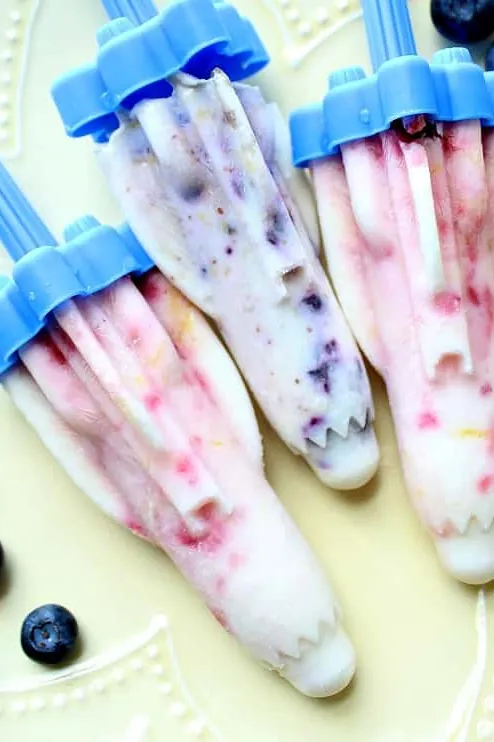 Greek Yogurt Fruit Protein Popsicles