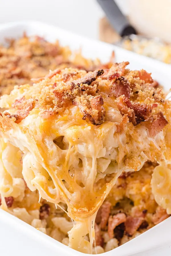 Homemade Bacon Mac and Cheese