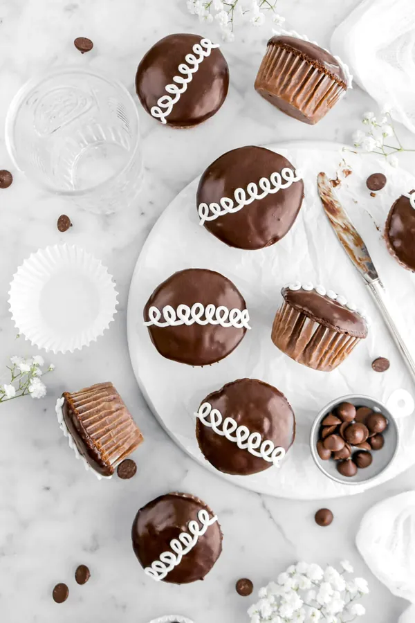 Homemade Hostess Cupcakes