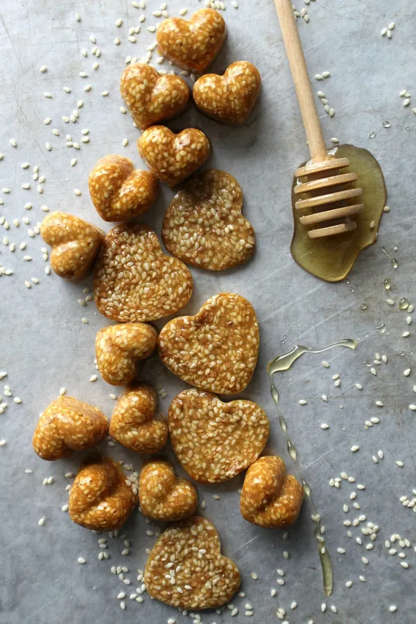 Honey Sesame Brittle