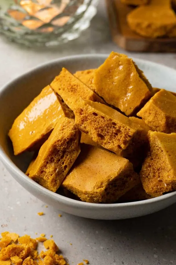 Honeycomb candy