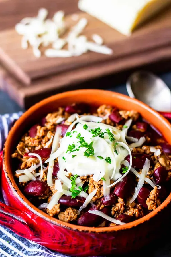 Instant Pot Turkey Chili