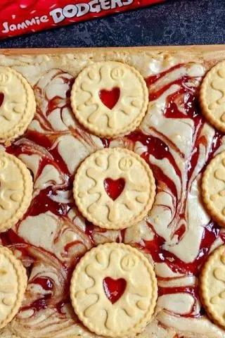 Jammie Dodger Blondies