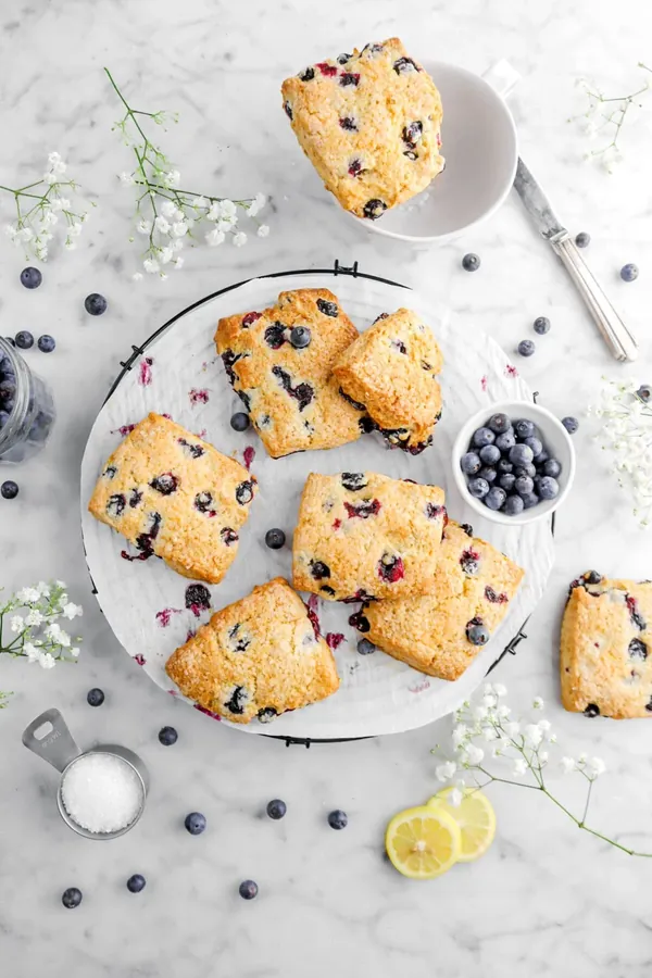 Lemon Blueberry Scones