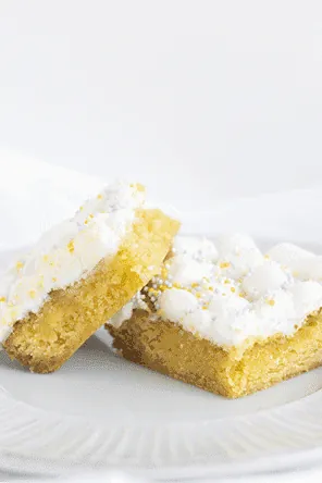 Lemon Cake Mix Bars