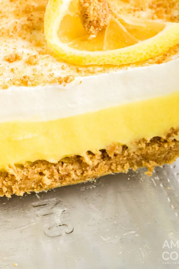 Lemon Cream Cheese Pudding Dessert