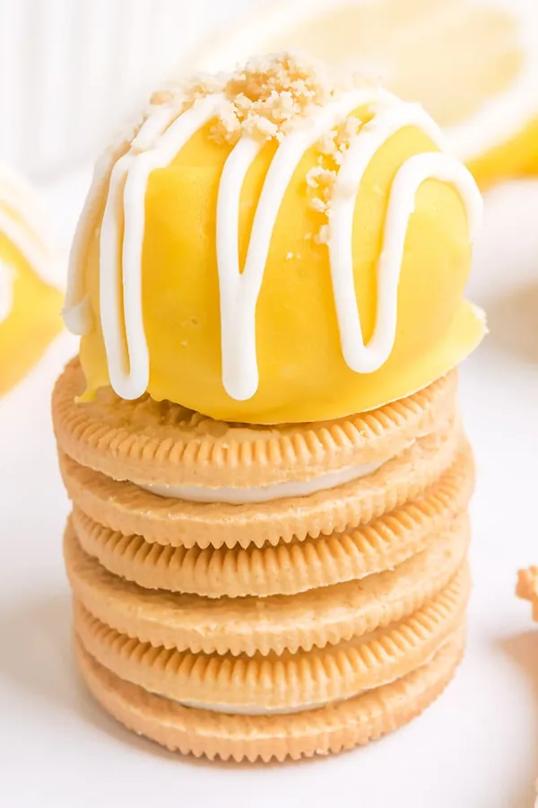 Lemon Golden Oreo Truffles