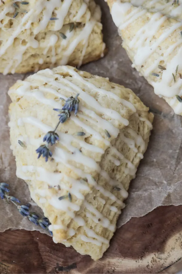 Lemon Lavender Scones