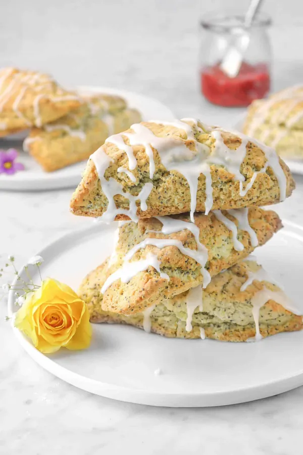 Lemon Poppy Seed Scones