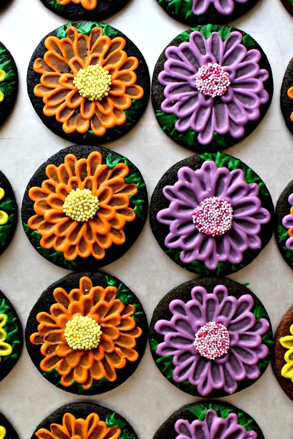 May Flowers Sugar Cookies