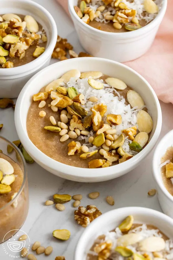Meghli (Lebanese Caraway Rice Pudding)