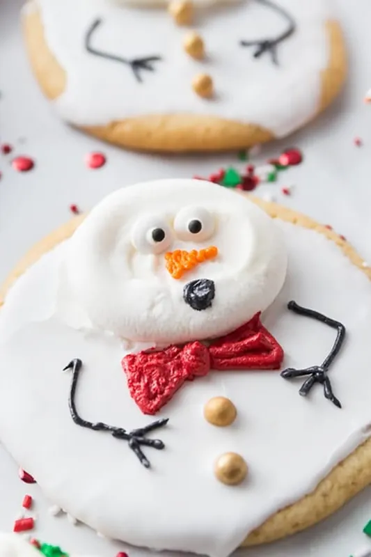 Melted Snowman Cookie Recipe