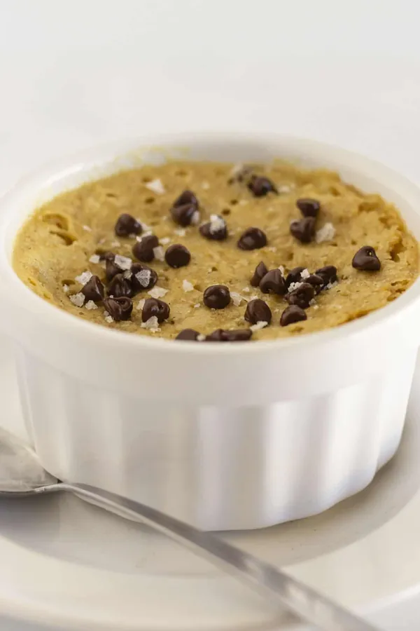 Microwave Chocolate Chip Cookie for One