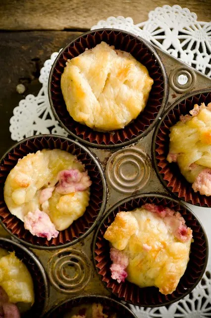 Mini Cranberry Cheese Danishes
