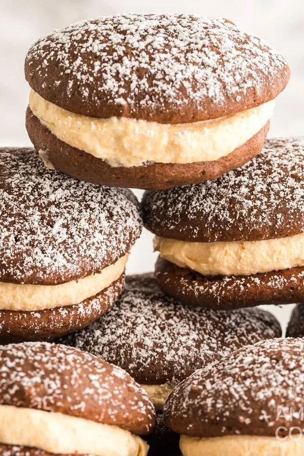 Mini Pumpkin Whoopie Pies