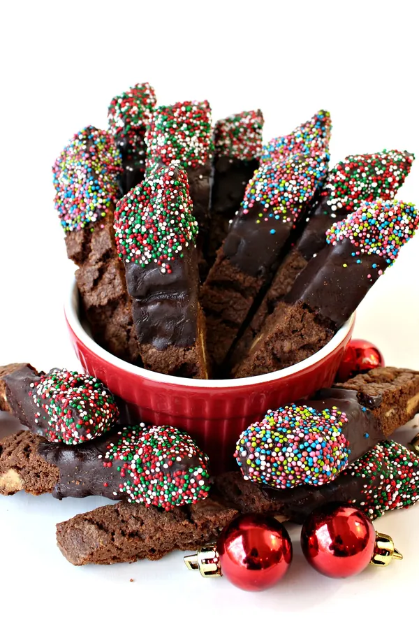 Mocha White Chocolate Biscotti (Time Saver Recipe)