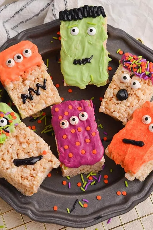 Monster Rice Krispie Treats