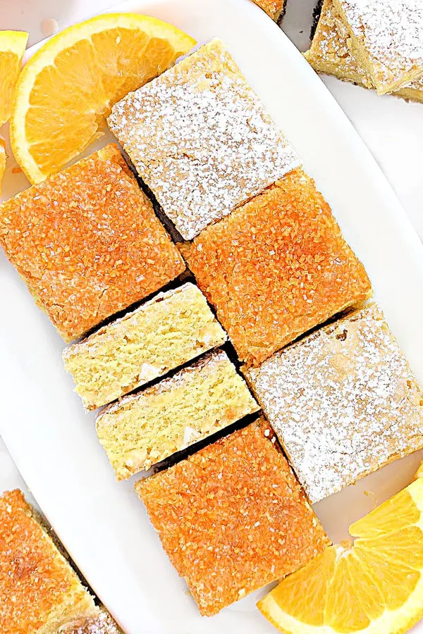 Orange Creamsicle Bars