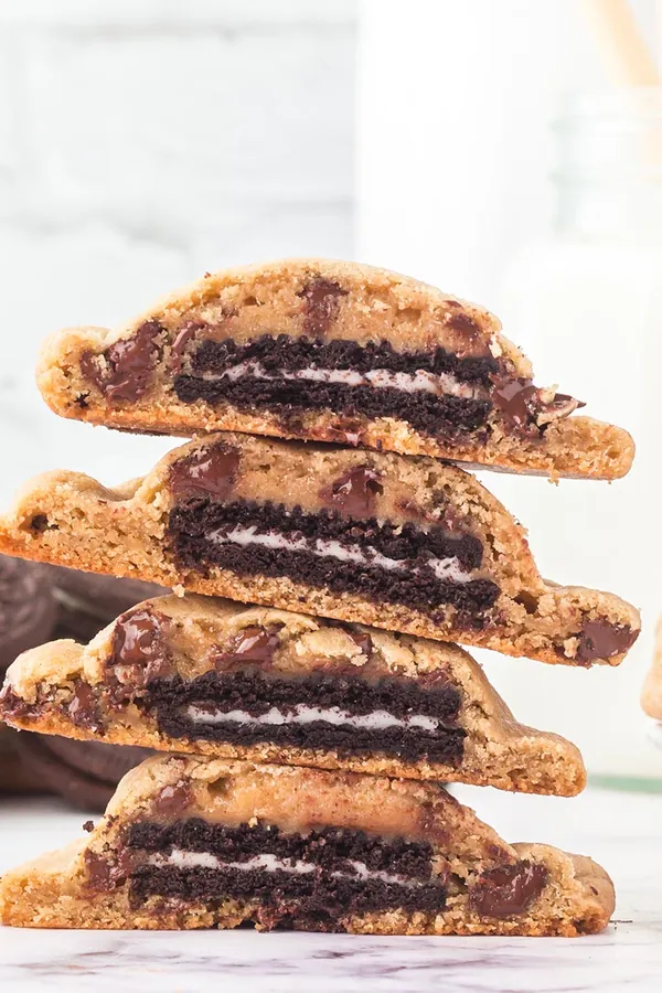 Oreo Stuffed Cookies